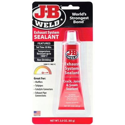 $20.60 • Buy JB Weld Exhaust System Sealant And Muffler Repair Hi Temperature 85gr J-B 37903