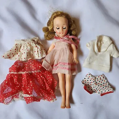 Vintage Little Miss Revlon Ideal Doll VT-10 1/2 Clothes Bundle 1950s Dark Blonde • $29.95