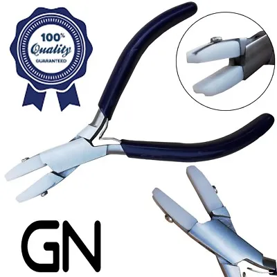 New 5 Nylon Jaw Chain Nose Pliers Opticians Jewellery Making Craft Top QLTY • £4.49