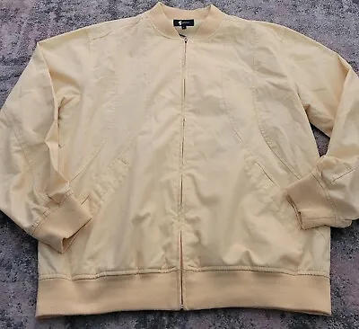 Gabicci Yellow Light Casual Jacket Men's L   Polyester/Cotton • £24.99