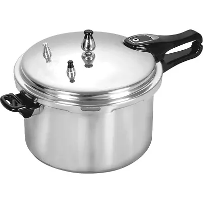£37.95 • Buy 3/5/7/9/11/13L Litre Pressure Cooker Stove Top Steamer Fast Cooking Pot Catering