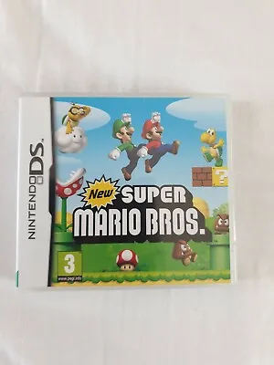 New Super Mario Bros. - Nintendo DS - Complete With Cartridge Case And Manual  • £12.95