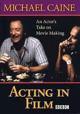 Acting In Film By Michael Caine DVD Book • £37.19