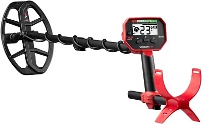 Minelab Vanquish 340 Metal Detector With V10 10”x 7” Double-D Waterproof Coil • $175