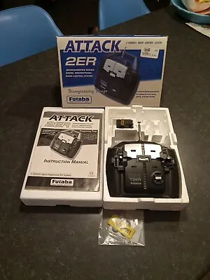 Futaba Attack 2Er-Am27 2Ch Radio Control System Cars Boats Yachts And Models • $35