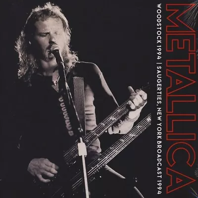 Metallica – Woodstock 1994 | Saugerties New York Broadcast 94 DLP (Black Vinyl) • £21.99
