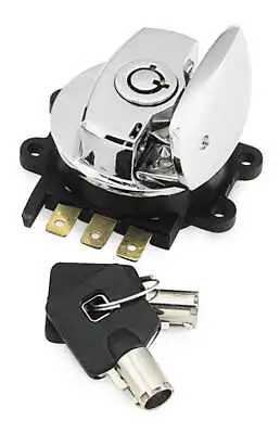 $33.42 • Buy Twin Power Electrical Fat Bob Ignition Switch Late Style Tank Mounted Harley 96-