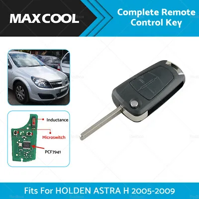 $22.99 • Buy Complete Remote Control Key Fob Fits For HOLDEN ASTRA H 2005 2006 2007 2008 2009
