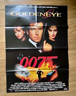 James Bond - Goldeneye - Large Original Filmposter • £20