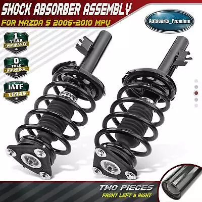 2x Front Complete Strut & Coil Spring Assembly For Mazda 5 2006-2010 L4 2.3L MPV • $149.99