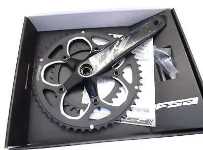 Full Speed Ahead Vero Compact Crankset - 170mm 9-Speed 50/34t 110 BCD • $89.99