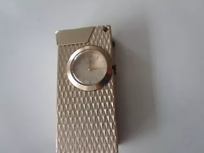 Vintage Bucherer Lighter With Hand-winding Watch Inside Swiss Made • $49.95