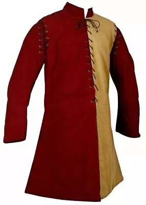 New Medieval Tunic Historic Patterns Costume Archers Authentic Full Sleeves • $62.10