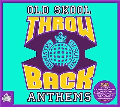 MINISTRY OF SOUND Throwback Old Skool Anthems  3CD • £3.99