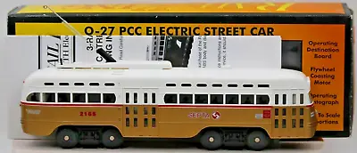 MTH  RailKing Philadelphia PCC Electric Street Trolley Car RK-2503-OB-New-Tested • $208.99