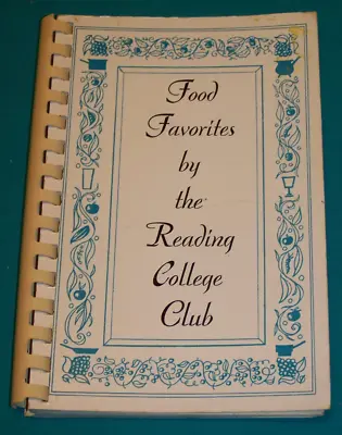 1965 Reading MA Memorial High School Cookbook Reading College Club Massachusetts • $12.99