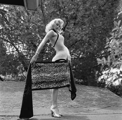 $9 • Buy Actress Irish Mccalla Poses At Home In LA 1956 OLD PHOTO 1