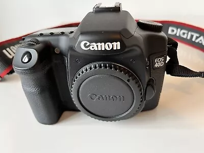 Canon EOS 40D 10.1MP Digital SLR Camera - Black (Body Only) • £60