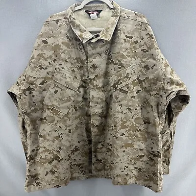 Tru Spec Digital Camo Mens XXL US Military Tactical Button Up Jacket Size 2XL • $23.20