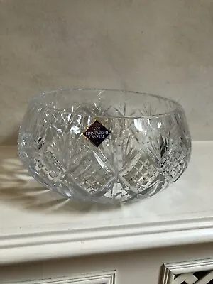 £15 • Buy Edinburgh Crystal Vintage Glass Bowl Approx 20 Cm X 10 Cm