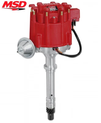 $559.95 • Buy MSD 8365 GM HEI Pro Billet Distributor Vacuum Advance Adjustable Rev-Limit 4-Pin