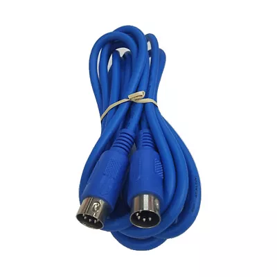 Cable Up CU/MD110/BLU 10' MIDI Male To MIDI Male MIDI Cable (Blue) • $8.75