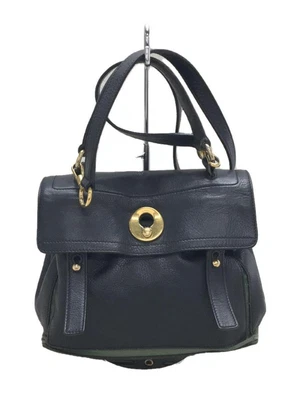 $164.09 • Buy YVES SAINT LAURENT Shoulder Bag Black Muse Two Authentic From Japan
