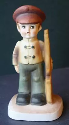 Military Boy Figurine W Gun Uniform Flambro Collectors Choice Series Porcelain • $13.99