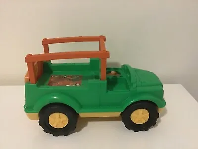 Fisher Price Little People 2011 Zoo Talkers Animal Sounds Safari Truck • $30