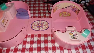 Vintage Barbie Pop Up Playhouse Bedroom Living Room Carry Case Mattel NO LAMP • $15