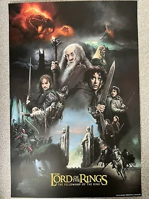 Theodora Daniela Capăt  The Lord Of The Rings  Screen Print  BNG Nt Mondo • $119.98