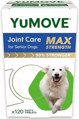 Yumove Senior MAX Strength | Maximum Strength Joint Supplement For Older Stiff • £39.99