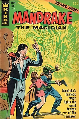 Mandrake The Magician #1 5.0 VG/FN King Comic - Sep 1966 • $10