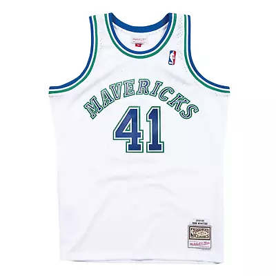 Mitchell & Ness Dallas Mavericks Swingman Men 1998-9 Jersey Dirk Nowitzki White • $34.90