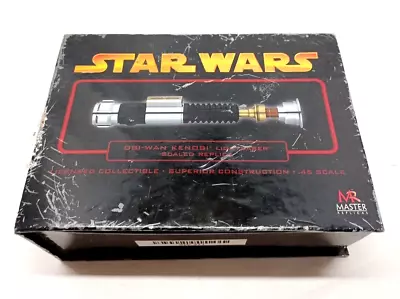 Master Replicas Star Wars Obi-Wan Kenobi .45 Scaled Replica Lightsaber SW-311 • $29.99