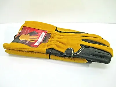 $11.05 • Buy New-Black Stallion BSX Pigskin Leather Welding Gloves-Small  BM88-SM