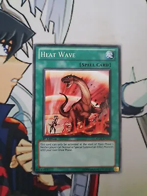 Heat Wave STBL-EN061 Rare 1st Edition NM Condition • £18