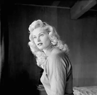 $9 • Buy Actress Irish Mccalla Poses At Home In LA 1956 OLD PHOTO 34