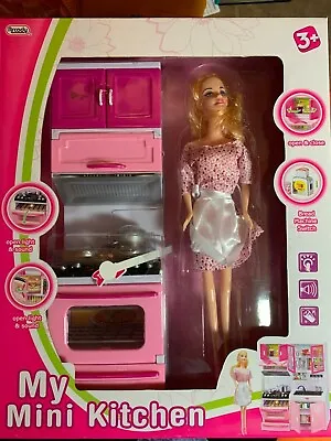 Arcady My Mini Kitchen With Light And Sound Comes With Doll Nib • $19.99