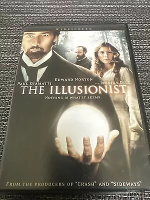 The Illusionist [DVD] Edward Norton Jessica Biel Paul Giamatti • $0.99