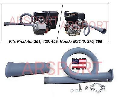 Loop Exhaust For Mud Boat. Predator 301 420 459cc. Honda GX240 270 390 • $84.80