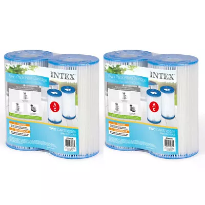 4pc Intex Filter Cartridge A Replacement/Accessory For Intex Pool Filter Pump • $33