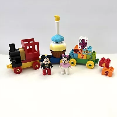 LEGO DUPLO 10597 Mickey & Minnie Birthday Parade Disney Train Incomplete Toy Set • $10.99