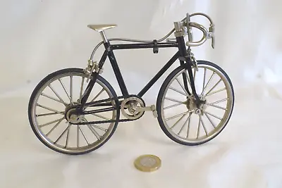 Vintage Miniature Metal Bicycle 1/10 Model Road Bike • £19.95