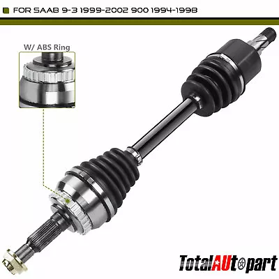 CV Axle Assembly For Saab 900 1994-1998 9-3 1999-2002 Front Left L4 2.0L 2.3L • $54.99