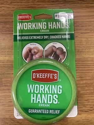  (1)-  O'Keeffe's Working Hands 3.4 Oz. Hand Cream Jar  Model: K0350007 • $12.60