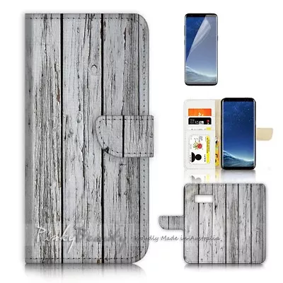 $12.99 • Buy ( For Samsung S8 Plus / S8+ ) Case Cover P21384 Wood Pattern