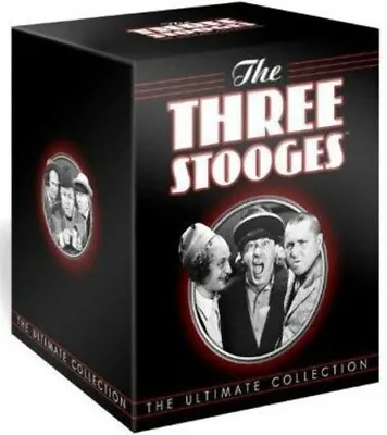 The Three Stooges: The Ultimate Collection (DVD) New In Sealed Package • $75