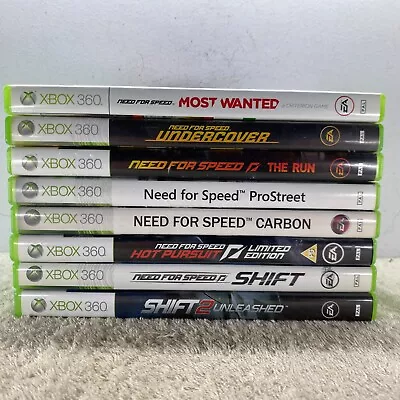 Need For Speed Xbox 360 X8 Games Collection • £45