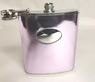 Visol STAINLESS STEEL 6oz Pocket Alcohol Flask  Pink  • $15